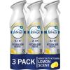 imageFebreze Air Effects OdorFighting Air Freshener Apple Cider Cranberry Tart Heavy Duty Crisp Clean 88 oz Aerosol Can Pack of 3HD Kitchen Lemon