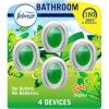 imageFebreze Bathroom Air Freshener OdorFighting Plug In Alternative Air Fresheners for Home and Bathroom and Kitchen Closet Air Fresheners Gain Original Scent 4 CountGain Original