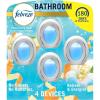 imageFebreze Bathroom Air Freshener OdorFighting Plug In Alternative Air Fresheners for Home and Bathroom and Kitchen Closet Air Fresheners Refresh ampamp Energize Scent 4 Count