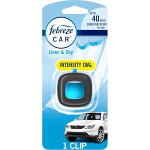 imageFebreze Car Ocean Scent Air Freshener Vent Clip 07 oz Car Vent Clip Pack of 4006 Fl Oz Pack of 1