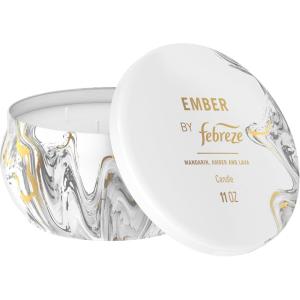 imageFebreze Scented Candle Soothe ampamp Restore Scent 11 oz 4 Wick Candle Single PackEmber