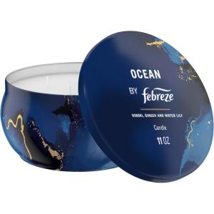 imageFebreze Scented Candle Soothe ampamp Restore Scent 11 oz 4 Wick Candle Single PackOcean