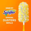 imageSwiffer Dusters Refill for Cleaning Feather ampamp Microfiber Duster Disposable Alternative for Dusting Furniture Blinds Ceiling Fans Walls Helps Remove Allergens Heavy Duty Lavender 11ct