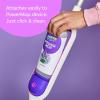 imageSwiffer Power Mop Refill Pack Floor Cleaner for Mopping Tile Vinyl Laminate Wood in Home Bathroom Kitchen All Purpose MultiSurface Cleaning 5 Pads  1 Lavender Solution254 Fl Oz Pack of 1