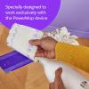 imageSwiffer PowerMop Wood Mopping Pad Refills for Floor Cleaning 11 Count
