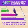 imageSwiffer PowerMop Wood Mopping Pad Refills for Floor Cleaning 11 Count