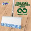 imageSwiffer Sweeper Pet Heavy Duty MultiSurface Wet Cloth Refills for Floor Mopping and Cleaning Fresh scent 20 count Packaging May Vary