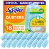 imageSwiffer Dusters Refill for Cleaning Made by SWIFFER Feather ampamp Microfiber Duster Disposable Alternative for Dusting Furniture Blinds Ceiling Fans Helps Remove Allergens Gain Scent 18 Count18 Count Pack of 1