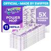 imageSwiffer PowerMop MultiSurface Mopping Pad Refills Made by Swiffer for Floor Cleaning 11 Count11 Count