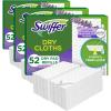 imageSwiffer Sweep  Mop Dry Pads Refill Floor Cleaner for Dirt Dust Hair Cleaning Cloths for Mopping Home Bathroom Kitchen Dust Mop Floor Duster Lavender 52ct52 Count Pack of 3