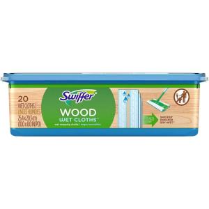imageSwiffer Sweeper Wet Wood Floor Mopping cloths 20 count20 Count Pack of 1