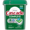 imageCascade Complete Dishwasher Pods Dishwasher Detergent Dish Detergent Tab Tablets Fresh 100 Count100 Count Pack of 1