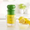 imageGreenLife Cooking Tools and Utensils Lemon and Lime Juicer Citrus Squeezer with built in strainer Easy Read Measurements Pouring Spout Dishwasher Safe Green and Yellow
