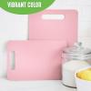 imageGreenLife Cutting Board Set 8x12quot ampamp 10x14quot Extra Durable Meal Prep NonSlip Grip Handles Crack Resistant Dishwasher Safe Reversible Versatile Kitchen Essentials BlueSoft Pink