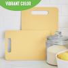 imageGreenLife Cutting Board Set 8x12quot ampamp 10x14quot Extra Durable Meal Prep NonSlip Grip Handles Crack Resistant Dishwasher Safe Reversible Versatile Kitchen Essentials BlueYellow