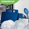 imageGreenLife Cutting Board Set 8x12quot ampamp 10x14quot Extra Durable Meal Prep NonSlip Grip Handles Crack Resistant Dishwasher Safe Reversible Versatile Kitchen Essentials BlueBlue