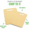 imageGreenLife Cutting Board Set 8x12quot ampamp 10x14quot Extra Durable Meal Prep NonSlip Grip Handles Crack Resistant Dishwasher Safe Reversible Versatile Kitchen Essentials BlueYellow