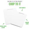 imageGreenLife Cutting Board Set 8x12quot ampamp 10x14quot Extra Durable Meal Prep NonSlip Grip Handles Crack Resistant Dishwasher Safe Reversible Versatile Kitchen Essentials BlueWhite