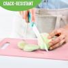 imageGreenLife Cutting Board Set 8x12quot ampamp 10x14quot Extra Durable Meal Prep NonSlip Grip Handles Crack Resistant Dishwasher Safe Reversible Versatile Kitchen Essentials BlueSoft Pink
