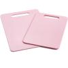 imageGreenLife Cutting Board Set 8x12quot ampamp 10x14quot Extra Durable Meal Prep NonSlip Grip Handles Crack Resistant Dishwasher Safe Reversible Versatile Kitchen Essentials BlueSoft Pink