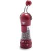 imageGreenLife Ratchet Mill Set Salt and Pepper Grinder MessFree Adjustable Coarseness and Easily Refillable Kitchen Tool Seasoning Spice Mill Ergonomic NoTwist Grinding Black ampamp WhiteRed