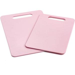 imageGreenLife Cutting Board Set 8x12quot ampamp 10x14quot Extra Durable Meal Prep NonSlip Grip Handles Crack Resistant Dishwasher Safe Reversible Versatile Kitchen Essentials BlueSoft Pink