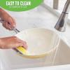 imageGreenLife Artisan Healthy Ceramic Nonstick 5QT Saute Pan Jumbo Cooker with Helper Handle and Lid Stainless Steel Handle PFASFree Dishwasher Safe Oven Safe TurquoiseYellow
