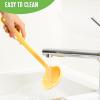 imageGreenLife Cooking Tools and Utensils 7 Piece Nylon Set including Spatulas Turner Spoons and Tongs Dishwasher Safe Light YellowLight Yellow