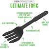imageGreenLife Cooking Tools and Utensils Silicone Spoon for Scooping Scraping and Mixing Heat and Stain Resistant Dishwasher Safe Soft PinkGray