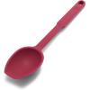 imageGreenLife Cooking Tools and Utensils Silicone Spoon for Scooping Scraping and Mixing Heat and Stain Resistant Dishwasher Safe Soft PinkRed