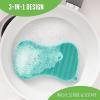 imageGreenLife Reusable Multipurpose Silicone 2 Pack Sponge and Scrubber Hygienic and Odor Resistant Dish Washing Scratch Free Cleaning Dishwasher and Microwave Safe BPA Free Green and YellowRed