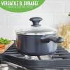 imageGreenLife Soft Grip Diamond Healthy Ceramic Nonstick 10quot Frying Pan Skillet PFASFree Dishwasher Safe BlackBlack