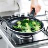imageGreenLife Soft Grip Diamond Healthy Ceramic Nonstick 10quot Frying Pan Skillet PFASFree Dishwasher Safe BlackBlack