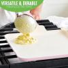 imageGreenLife Soft Grip Healthy Ceramic Nonstick 11quot Griddle Pan PFASFree Dishwasher Safe TurquoiseSoft Pink