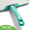 imageGreenLife Soft Grip Healthy Ceramic Nonstick 11quot Griddle Pan PFASFree Dishwasher Safe TurquoiseTurquoise