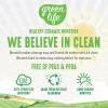 imageGreenLife Soft Grip Healthy Ceramic Nonstick 1QT and 2QT Saucepan Pot Set with Lids PFASFree Dishwasher Safe Caribbean BlueHibiscus
