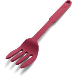 imageGreenLife Cooking Tools and Utensils Silicone Spoon for Scooping Scraping and Mixing Heat and Stain Resistant Dishwasher Safe Soft PinkRed