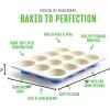 imageGreenLife 12Cup Muffin Pan Healthy Ceramic Nonstick Bakeware PFOA ampamp PFASFree Cupcake Sheet Durable Baking Tray Versatile Kitchen Essentials Easy Clean Muffin Mold Nonstick Baking Pan BluePeriwinkle