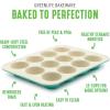 imageGreenLife 12Cup Muffin Pan Healthy Ceramic Nonstick Bakeware PFOA ampamp PFASFree Cupcake Sheet Durable Baking Tray Versatile Kitchen Essentials Easy Clean Muffin Mold Nonstick Baking Pan BlueTurquoise