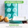 imageGreenLife 12Cup Muffin Pan Healthy Ceramic Nonstick Bakeware PFOA ampamp PFASFree Cupcake Sheet Durable Baking Tray Versatile Kitchen Essentials Easy Clean Muffin Mold Nonstick Baking Pan BlueTurquoise