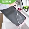 imageGreenLife 20 Extra Large Electric Griddle NonToxic PFAS ampamp PFOAFree Ceramic Nonstick Temperature Control Quick Even Heating Removable Drip Tray Pancakes Eggs Sausage Easy Clean BlackSoft Pink