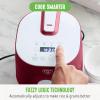 imageGreenLife 4Cup Digital Rice Cooker PFAS ampamp PFOAFree Removable Ceramic Dishwasher Safe Pot Healthy Cooking Oats Grains ampamp More Auto Presets Touchscreen Delay ampamp Keep Warm Paddle Included BlackRed