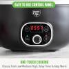 imageGreenLife 6 QT Ceramic Slow Cooker PFASFree Programmable Removable Healthy Nonstick Pot for large families Sear on Stovetop Keep Warm Digital Timer Dishwasher Safe Glass Lid ampamp Crock BlueBlack