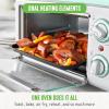 imageGreenLife Bakeware Healthy Ceramic Nonstick 18quot x 13quot Half Cookie Sheet Baking Pan PFASFree BlackGray
