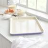 imageGreenLife Bakeware Healthy Ceramic Nonstick 18quot x 13quot Half Cookie Sheet Baking Pan PFASFree BlackLavender