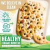 imageGreenLife Bakeware Healthy Ceramic Nonstick 18quot x 13quot Half Cookie Sheet Baking Pan PFASFree BlackLavender