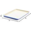 imageGreenLife Bakeware Healthy Ceramic Nonstick 18quot x 13quot Half Cookie Sheet Baking Pan PFASFree BlackPeriwinkle