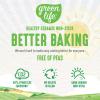 imageGreenLife Bakeware Healthy Ceramic Nonstick 18quot x 13quot Half Cookie Sheet Baking Pan PFASFree BlackTurquoise