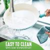 imageGreenLife Soft Grip 16 Piece Cookware Set NonToxic PFASFree Ceramic Nonstick Frying Sauce Saute Utensils Glass Lids StayCool Handles Wobble Free Dishwasher ampamp Oven Safe Black DiamondTurquoise