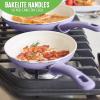 imageGreenLife Soft Grip Healthy Ceramic Nonstick 7quot and 10quot Frying Pan Set PFAS ampamp PFOAFree Dishwasher Safe Egg Omelet Skillet Cookware for Easy Cooking NonStick Kitchen Essentials BlueLavender